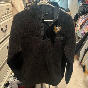 Pittsburgh Penguins Budlight Black Fleece Pullover